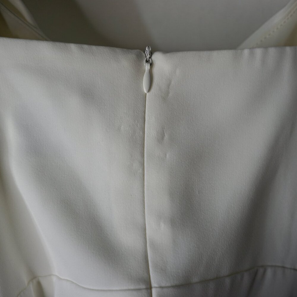 NEW Princess Polly Lillie long sleeve mini dress white - Size 0 - Picture 15 of 16